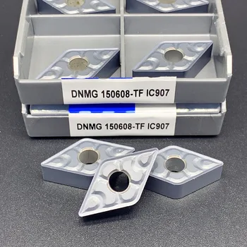 10VNT karbido įterpti DNMG150608 TF IC907 IC908 aukštos kokybės CNC tekinimo staklių dalys įrankis DNMG 150604 frezavimo staklės įterpti
