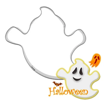 1pc Helovinas Vaiduoklis Cookie Cutter Nerūdijančio Plieno 