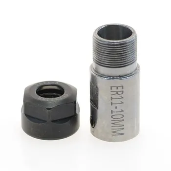 1pcs ER11 chuck chuck variklio veleno pratęsimo lazdele veleno tekinimo įrankis, 5mm 6.35 mm, 6mm 7MM 8MM 10MM, frezavimo ir gręžimo C16-ER11A-35L