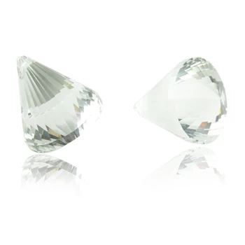 Aišku Spalva 4pcs/Daug 40mm Kristalų Diamond Ball 