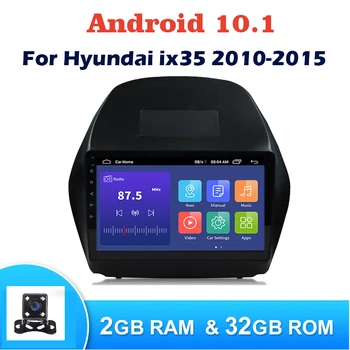 Android 11 2din Automobilio Radijo 2010 -2015 Hyundai IX35 GPS Multimedijos Grotuvą Su 