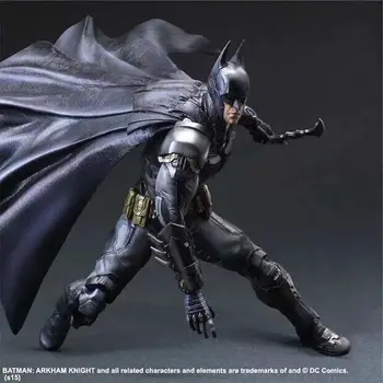 Batman Žaisti Menų Veiksmų Skaičius, Arkham Riteris Bruce Wayne Modelis Žaislai Darbalaukio Ornamentu Kolekcijos Lėlės Lentynoje Dekoro Dovana