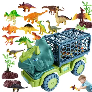 Dinozaurų Sunkvežimių, Negabaritinių Automobilių Vežėjas Žaislas Sunkvežimis 15 1 Dinozaurų Žaisti Su Veiklos Žaisti Mat Berniukų Ir Mergaičių Vaikų