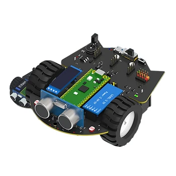 Dėl Aviečių Pi Pico Protingas Automobilis Plėtros Taryba Rinkinys Micropython Programavimo Robotas Davikliai