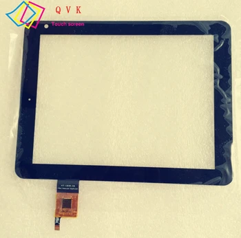 Juodas 8 Colių BQ Curie IPS tablet pc capacitive jutiklinis ekranas stiklas, skaitmeninis keitiklis skydelis Nemokamas pristatymas