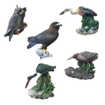 Karšto Pardavimo Rankomis dažyti Papūga Paukštis 3D Šaldytuvas Magnetai Turizmo Suvenyrai, Šaldytuvas Magnetiniai Lipdukai Namų Dekoro Dovana
