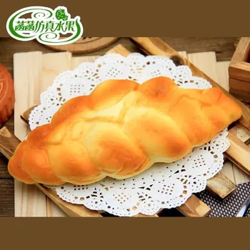 Kokybės dirbtinės duona, dekoratyvinis modelio maišas PU ekologiškos medžiagos diržas kvepalų dirbtinis duonos super minkštas pyragas maisto