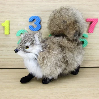 kūrybos modeliavimas voverė žaislas puikus pėsčiųjų voverė modelis dovana, apie 21x7x16cm