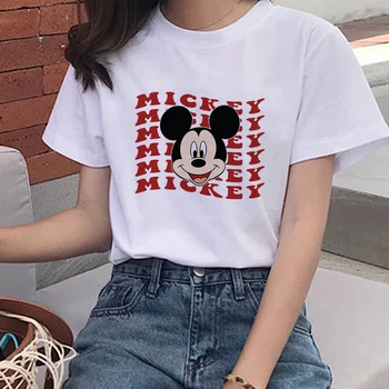 Mickey Mouse Streetwear Mados Disney Drabužiai, Vyriški marškinėliai trumpomis Rankovėmis Nežiūriu Kvėpuojantis Vasaros Viršūnes Europoje Harajuku Marškinėlius