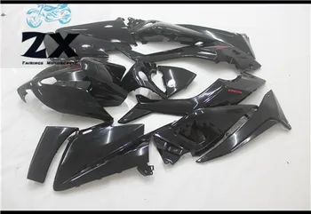 Motociklo lauktuvės juoda arba matinė juoda Rinkinys Kėbulo Varžtai Tmax530 2012-2014 m. tmax geros uv dažytos