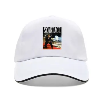 Naujoji bžūp skrybėlę Scarface Vyrų Beisbolo kepuraitę Black Sveiki Draugas