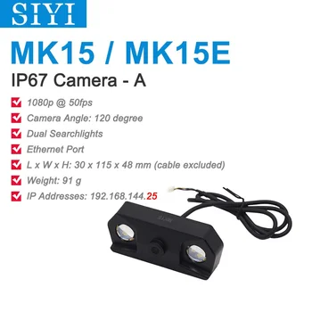 SIYI MK15 IP67 vaizdo Kameros Vandeniui FPV Kamera 720 30 fps Fiksuotas Fokusavimas, 