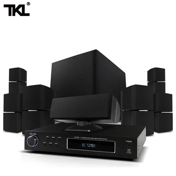 TKL 7.1 Namų kino sistema su USB, Profesionalus garso erdvinio garso, žemų dažnių garsiakalbis