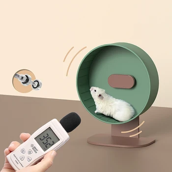 Ultra-Quiet Žiurkėno Bėgimo Ratuką, Kontrasto Spalvų Dizainas Reguliuojamas Djungarian Žiurkėno Žiurkėno Kraštovaizdžio Reljefo Žaisliniai Baldai