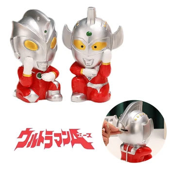 Ultraman Taro Ace Piggy Bankai Kūrybos Ultraseven Veiksmų Lėles, Berniukai Anti-Drop Pageidautina, Vinilo Moneta Talpinimo Vaikų Namų Dekoro