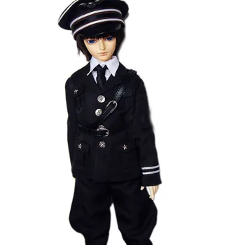 [wamami]501# Juoda Karinę Uniformą/Kostiumas/Apranga SD17 įgaliotasis leidimus suteikiantis pareigūnas DOD BJD Doll Dollfie